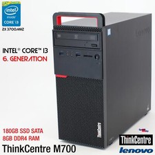 IBM LENOVO THINKCENTRE M700 10GR I3 6100 Computer PC Windows 10 180GB Parallel picture