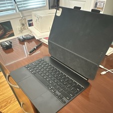 Apple Magic Keyboard Keyboard Folio for iPad Pro, Black Leather Case picture
