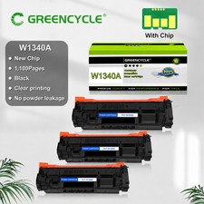GREENCYCLE 3 Pack 134A W1340A Black Toner for HP M209dw M234dw M234sdn M234sdw picture