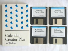 Vintage Calendar Creator Plus for Windows 3.1, 95 & 98, 3.5