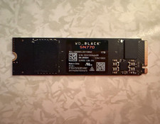 WD_BLACK SN770 1TB NVMe M.2 2280 Internal Gaming SSD PCIe Gen4 picture