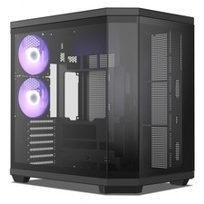 Vetroo CT3 ATX Mid-Tower Gaming Computer PC Case - Black picture