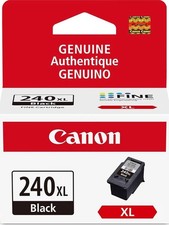 Canon PG-240 XL Genuine Black Ink Cartridge, Compatible with MG2120/3120/4120 picture