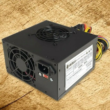 Brand NEW Hercules DUAL FAN 600w Max ATX Power Supply SATA, 20+4-pin, 6-Pin picture
