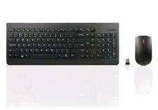 Lenovo 510 Wireless Keyboard Mouse Combo USB Receiver Full Size Black picture