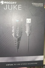 ROCCAT Juke Model ROC-14-111-AM  7.1 Surround Soundcard & Headset Adapter NIB picture