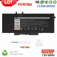 ✅LOT 1-20PC 4GVMP Battery For Dell Inspiron 7590 2-in-1/7591 2-in-1/7791 2-in-1 picture