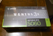 MSI NVIDIA GeForce RTX 5060 VENTUS 3X OC 8GB GDDR7 Graphics Card picture