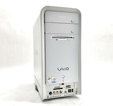 Sony VAIO PCV-C12L Retro Desktop PC Pentium 4 3GHz 3GB RAM 120GB SSD No OS picture