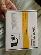 Startech VGA to HDMI Converter w/ USB Power # VGA2HDU w/ Box picture