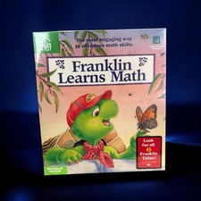 New Sealed Franklin Learns Math CD-ROM Game Ages 4–7 Macintosh Sanctuary Woods picture