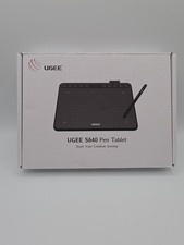 UGEE S640 Graphics Drawing Tablet with Battery-Free Stylus – Open Box – Complete picture