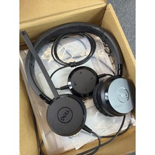 Dell Pro Stereo Headset UC150 Wired USB Black Business Office HSC016 picture