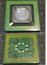 NEW RISE MP6-266 Gold-plated CPU. Highly collectible picture