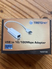 Trendnet USB 2.0 to 10/100Mbps  Fast Ethernet Adapter TU2-ET100  NEW picture
