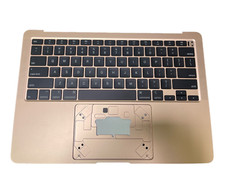 GRADE B GENUINE TOP CASE, KEYBOARD, PALMREST / GOLD A2179 2020 picture