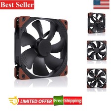 Industrial Fan 140x140x25mm 12V 4-Pin PWM 3000 RPM Heavy Duty picture
