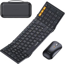 ProtoArc Foldable Mouse and Keyboard Folding Bluetooth Wireless Mice Keyboards picture