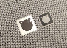 6 x Silver FreeBSD Stickers For The Computer Case & Super Key Pack picture