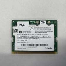 Genuine Intel PRO/Wireless 2200BG 2.4GHz 802.11b/g Mini PCI WM3B2200BG WiFi Card picture