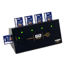 SD Trident - 1 to 4 Secure Digital / MicroSD / TF Duplicator Cloner (35MBps) picture