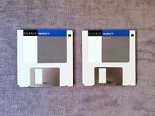 Vintage 1989 Claris MacWrite II Disks for Apple Macintosh Mac, Tested & Working picture