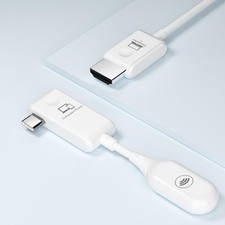 Wireless USB C to HDMI Adapter - Screen Mirror & Extend for iPhone 15/16/17, Lap picture