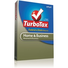 TurboTax Home & Business 2012 Win/Mac CD | Schedule C | Full Updates | #1 Expert picture