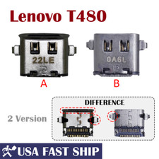 1-2 pc USB Charging Port Dock Power Jack For Lenovo ThinkPad T480 T580 L480 L490 picture