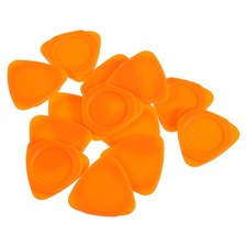 30pcs Ultra Thin Phone Pry Opening Tools Triangle Picks Plastic Orange picture