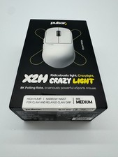 Pulsar X2H CrazyLight Gaming Mouse 37g - White - Lightweight 32000 DPI picture