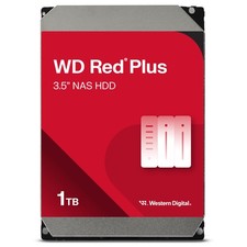 1TB WD Red Plus NAS Internal Hard Drive HDD - 5400 RPM, SATA 6 Gb/s, CMR, 64 MB picture