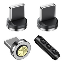 VAFOTON 9Pin iProduct Magnetic Tips/Quick Charge Magnetic Adapter [3pcs] picture