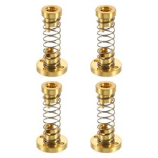 4Pcs Anti Backlash Spring Loaded Nut(2mm Pitch, 2 Start, 4mm Lead, 3.5mm Holes) picture