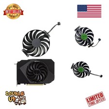 Replacement 95mm 6-Pin GPU Fan for Quiet Cooling of ASUS Phoenix Graphics Cards picture