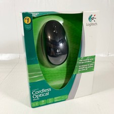 [NEW SEALED] Logitech Cordless Optical Mouse 910-000135 USB / PS2 in Box picture