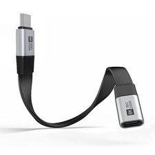 CY 20cm FPC USB5.0 80Gbps Male to Female Flat Cable 240W 16K 8K 60Hz 5K USB4.0 picture