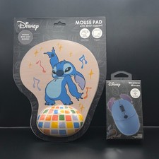 Disney Stitch - Wireless Mouse + Mouse Pad with Wrist Support picture