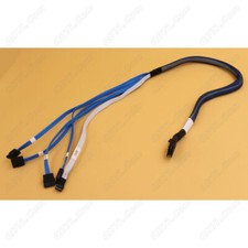 Genuine New Amphenol MiniSAS SFF-8087 to 4xSATA Fanout Cable 75cm +SGPIO E65899 picture
