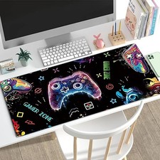 1pc Diatomite Extra-Large Mouse Pad | Card Game Mat, Colorful Neon Game Contro picture