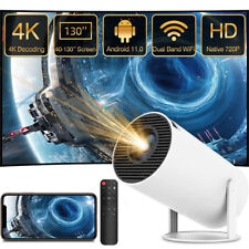 Mini 4K UHD Projector 10000 Lumen 5G WiFi 1080P Bluetooth Portable Home Theater picture