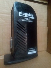 Plugable DisplayLink 4K UD-ULTC4K Docking Station w/  *NO POWER SUPPLY/CABLES* picture