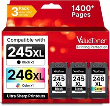 PG-245XL CL-246XL 3pk Cartridge for Canon PIXMA MG2522 MG2520 TS3122 MX490 MX492 picture