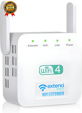 Speed Wave Wifi Extender Extendtecc Wifi Booster Signal Booster 300Mbps... picture