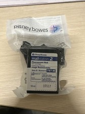 Pitney Bowes 797-M Genuine Sealed Mailstation 2 Fluorescent Red Ink New NIP picture