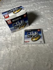 Lot Of 9 Sony CRM74 74 Min CD-R Audio Recordable Disc New Sealed picture
