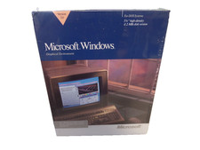 NOS Microsoft Windows 1.20MB Disk Version Graphical Environment 3.0 050-030V300 picture