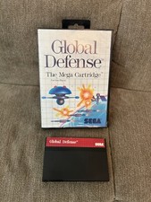 TESTED Cleaned Global Defense Game Cartridge for Sega Master System I & II SMS picture