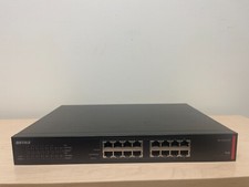 Buffalo BS-GU2016P POE 16-Port Gigabit Network Switch w/Power Cable picture