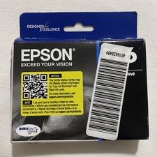 EPSON 126 Black Ink Cartridge T126120 Genuine New Sealed 2023 Exp picture